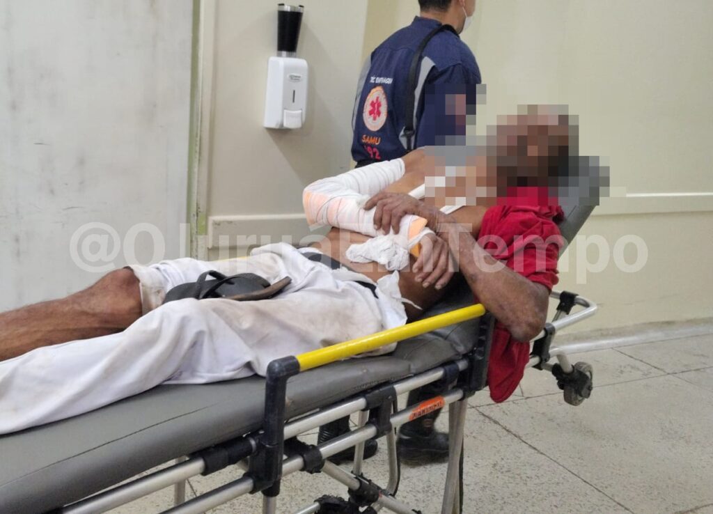 Homem em situação de rua é encontrado ferido após agressão