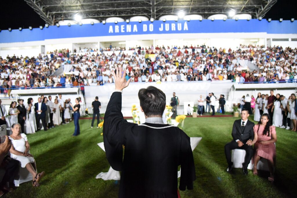 Casamento coletivo contemplará 100 casais na Expoacre Juruá 2026