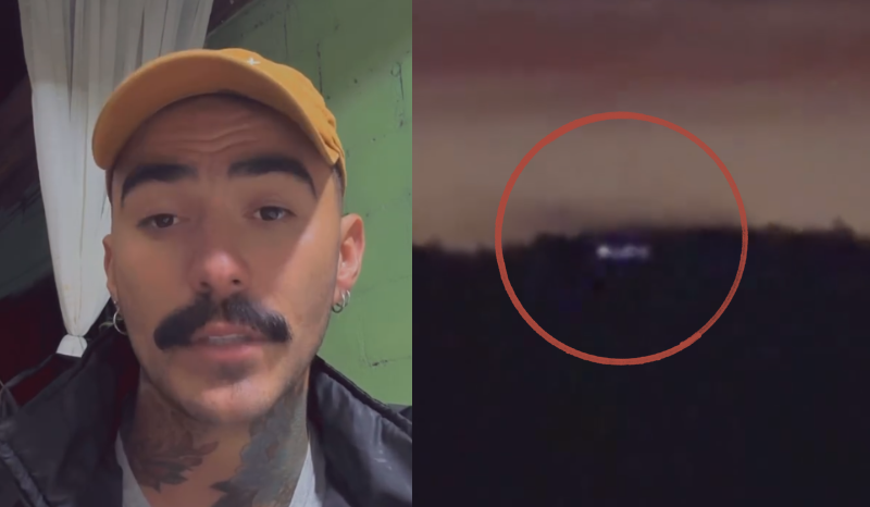 VÍDEO: influencer registra objeto luminoso e levanta debate sobre OVNIs