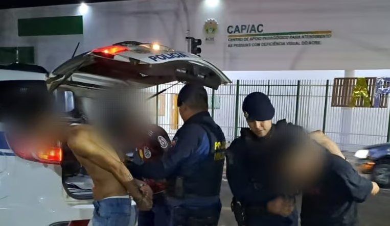 Dois homens são presos e adolescente é apreendido com drogas em Rio Branco