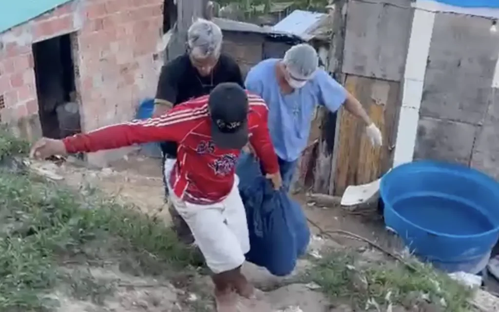 Cena misteriosa: esposa encontra marido morto dentro de casa
