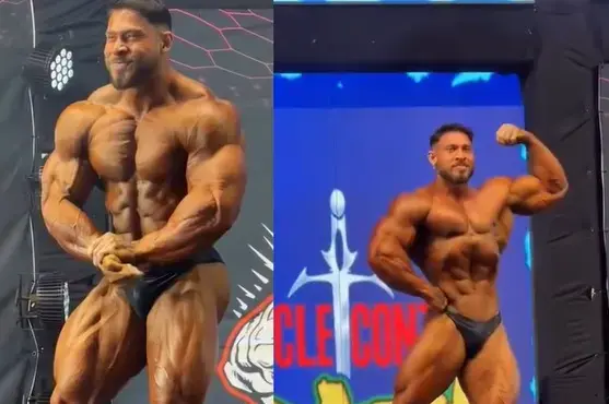 Ramon Dino exibe físico e mostra favoritismo como bicampeão no Mr. Olympia