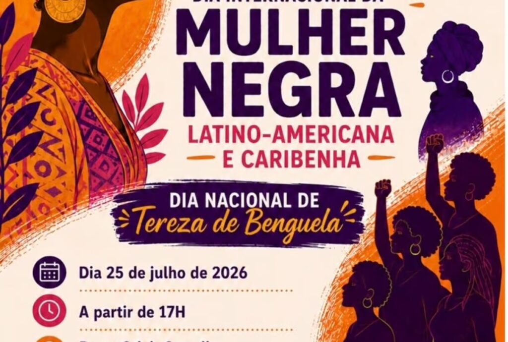 Sarau Cultural celebra Dia da Mulher Negra com música, poesia e desfile afro em Cruzeiro do Sul