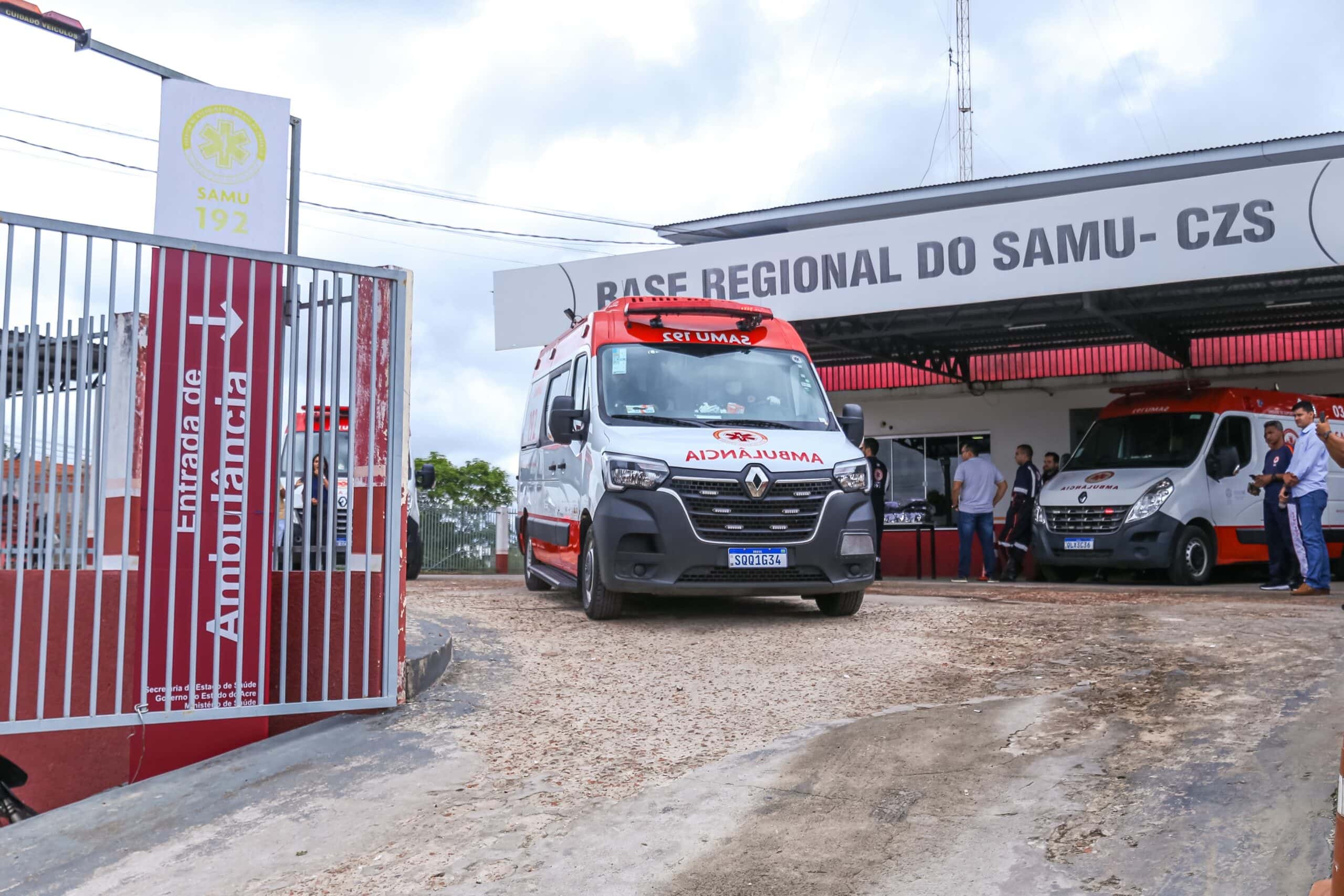 SAMU atende acidentes graves com motociclistas durante fim de semana em Cruzeiro do Sul