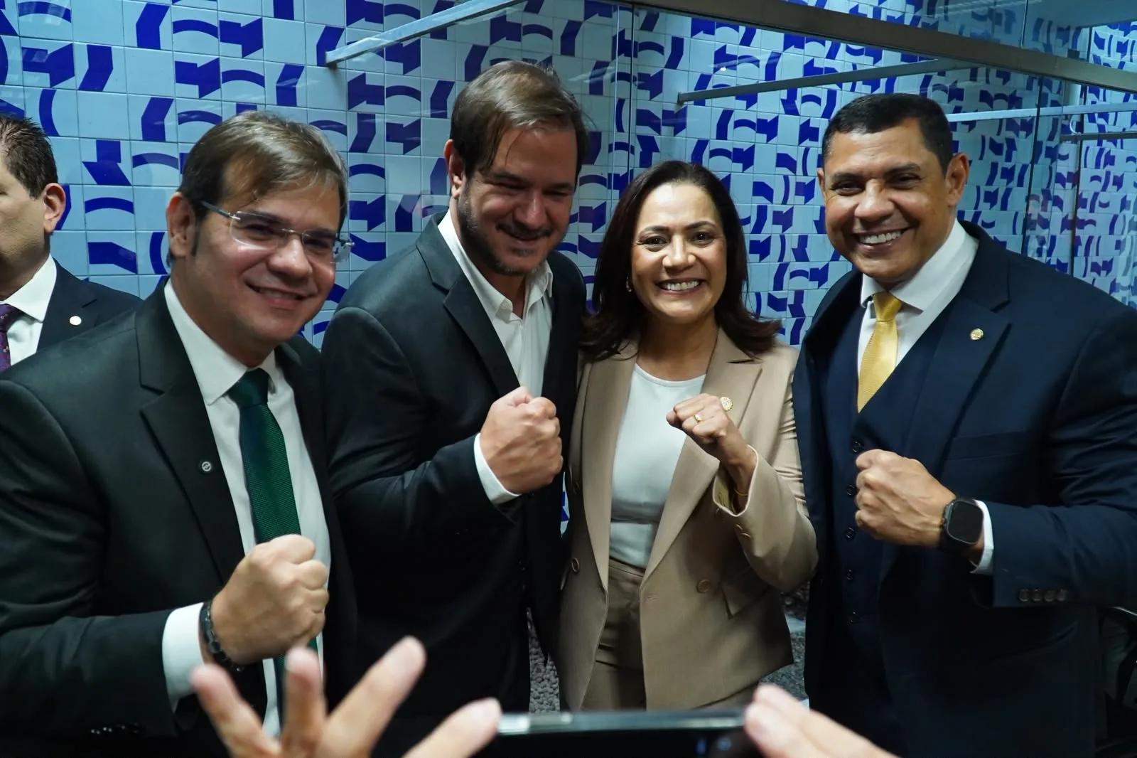 Coronel Ulysses participa de reunião da Federação Progressistas que define apoio a Flávio Bolsonaro